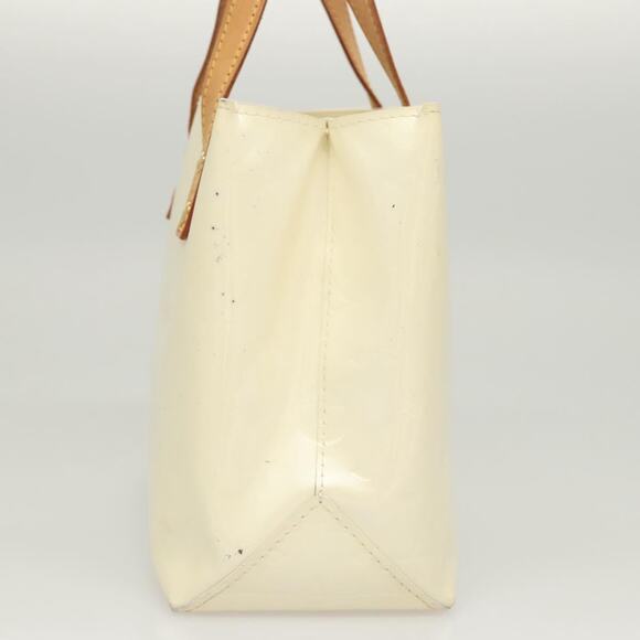 LOUIS VUITTON Monogram Vernis Reade PM Hand Bag Perle M91336 - Picture 3 of 16